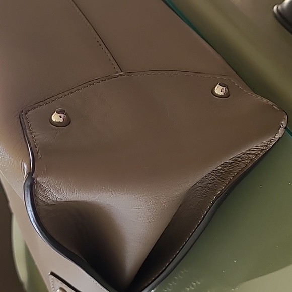 Michael Kors Collection Miranda Top Lock Shoulder Bag Large - Picture 6 of 8